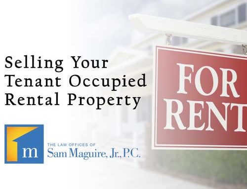 Selling Your Tenant Occupied Rental Property